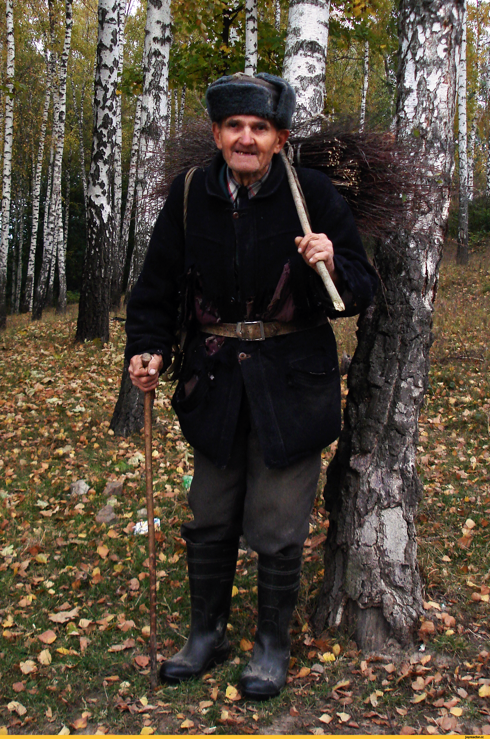 Дед, метла, сделал сам, доброта