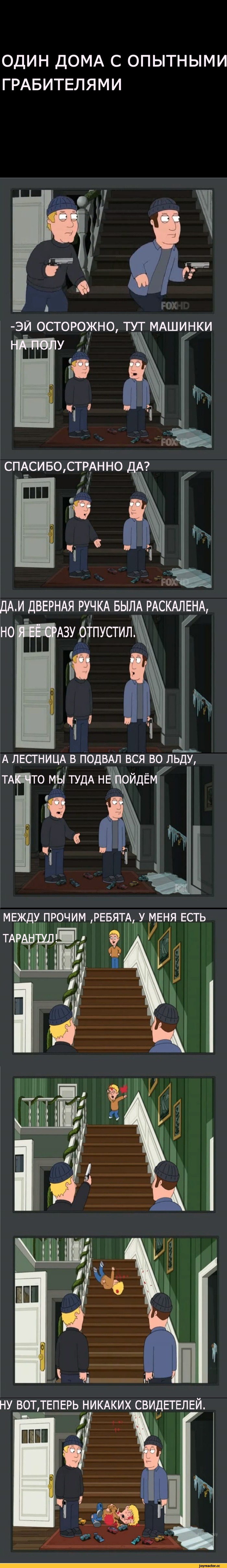 американский папаша, family guy, Один дома, опытные грабители