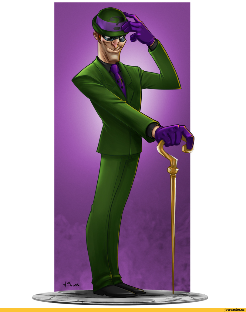 Batman, DC Comics, фэндомы, Riddler