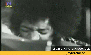 Jimi Hendrix, music, gif, песочница