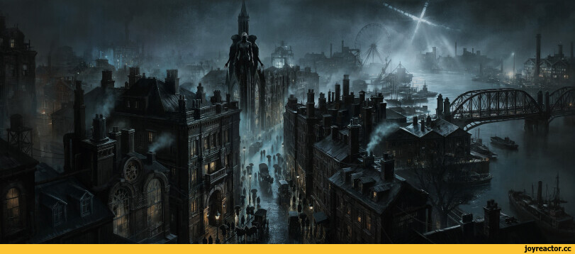 Zp Zhang, Steampunk, Fantasy, art