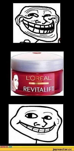 trollface, крем от морщин