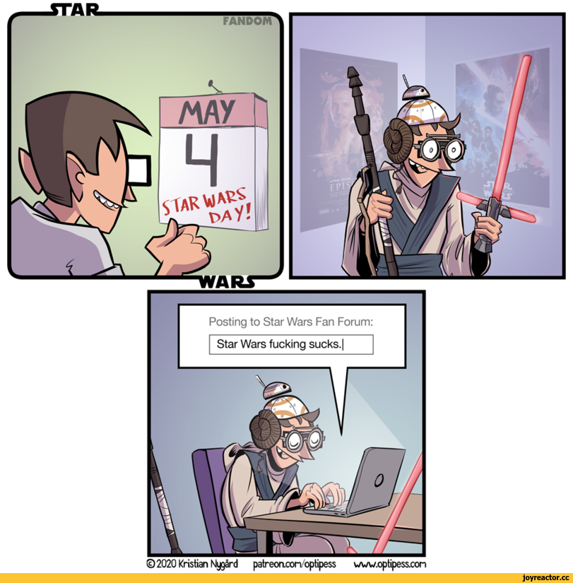 optipess, Комиксы, Star  Wars, фэндомы